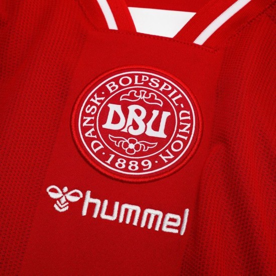 Women's Denmark 2026 Home World Cup Long Sleeve Shirt