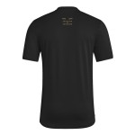 Women's Los Angeles FC 2025 Third Hook AEROREADY Shirt - Black Women's Los Angeles FC 2025 Third Hook AEROREADY Shirt - Black