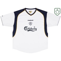Men's Liverpool 2001/03 Away Retro Shirt Owen #10 Men's Liverpool 2001/03 Away Retro Shirt Owen #10