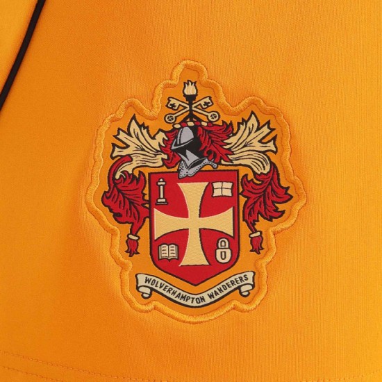 Women's Wolverhampton Wanderers 2026/27 Home Shorts - Gold