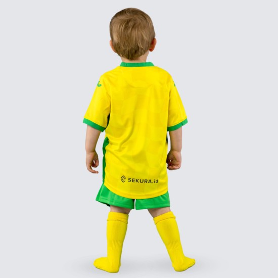 Kid's Norwich City 2024/25 Home Kit Kid's Norwich City 2024/25 Home Kit