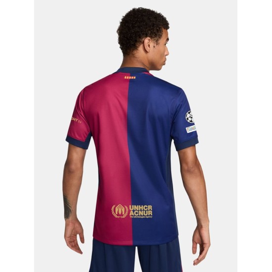 Men's FC Barcelona 2024/25 Home UCL Shirt Men's FC Barcelona 2024/25 Home UCL Shirt