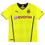 Men's LEWANDOWSKI BVB Borussia Dortmund 2013/14 Home Shirt
