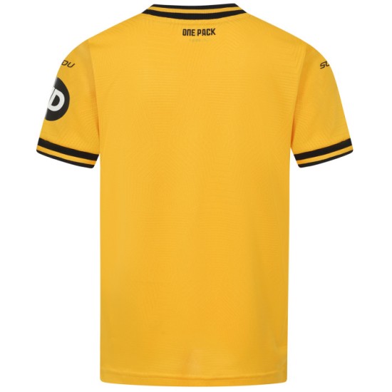 Kid's Wolverhampton Wanderers 2024/25 Home Shirt