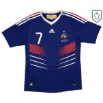 Men's France 2009/10 Home Retro Shirt Ribery #7 Men's France 2009/10 Home Retro Shirt Ribery #7