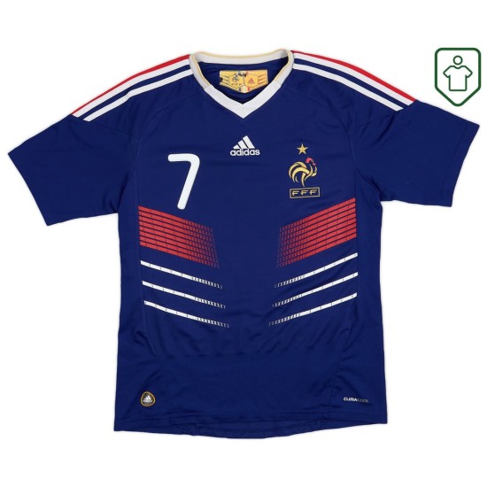 Men's France 2009/10 Home Retro Shirt Ribery #7 Men's France 2009/10 Home Retro Shirt Ribery #7