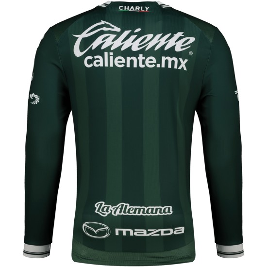 Men's Club León 2025/26 Home Long Sleeve Shirt Men's Club León 2025/26 Home Long Sleeve Shirt