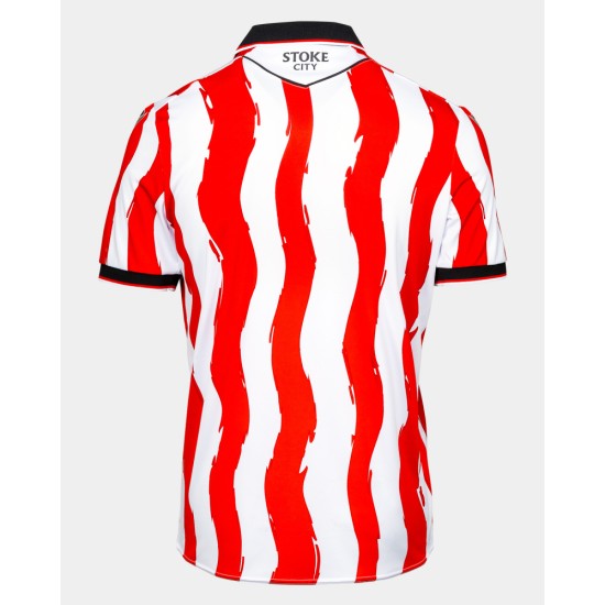 Men's Stoke City 2025/26 Home Unsponsored Shirt