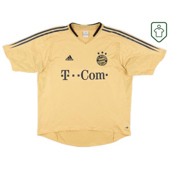 Men's Bayern Munich 2004/05 Away Retro Shirt Ballack #13