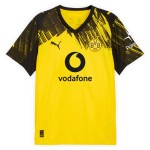 Women's BVB Borussia Dortmund 2025/26 Home Sesame Street Shirt #9 Women's BVB Borussia Dortmund 2025/26 Home Sesame Street Shirt #9