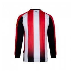Men's Brentford 2024/25 Home Long Sleeve Shirt Men's Brentford 2024/25 Home Long Sleeve Shirt