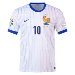 Kylian Mbappe #10 France Away Jersey EURO 2024 Kylian Mbappe #10 France Away Jersey EURO 2024