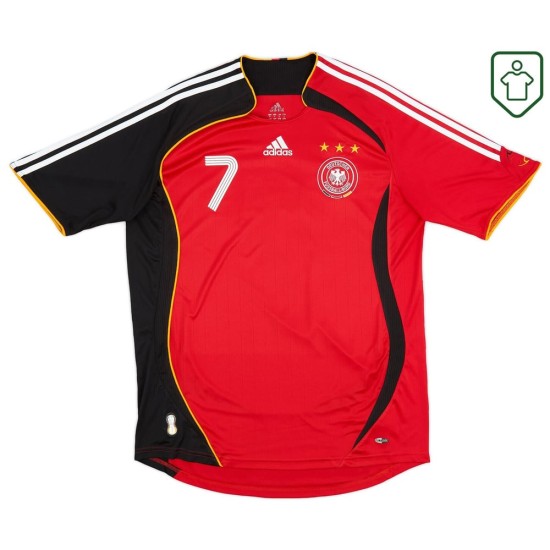 Men's Germany 2005/07 Away Retro Shirt Schweinsteiger #7