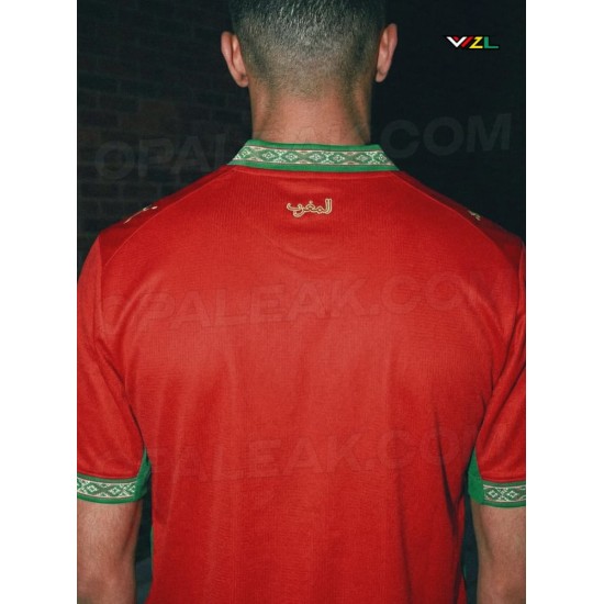 Kid's Morocco 2026 Home World Cup Shirt Kid's Morocco 2026 Home World Cup Shirt