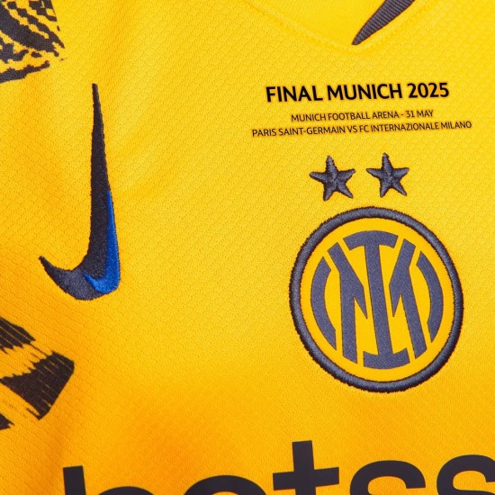 Kid's Inter 2024/25 Third Final UCL Shirt