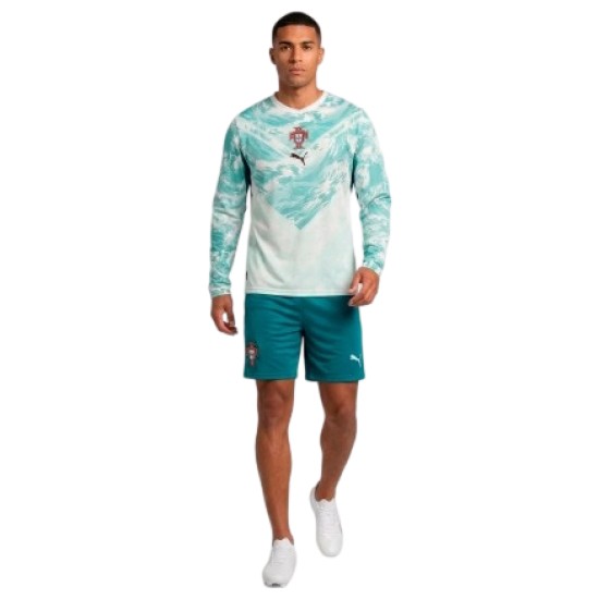 Women's Portugal 2026 Away World Cup Long Sleeve Shirt