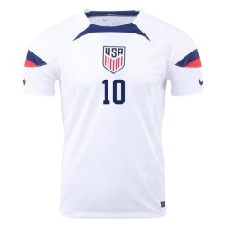 Christian Pulisic #10 USMNT Home Jersey World Cup 2022 Christian Pulisic #10 USMNT Home Jersey World Cup 2022