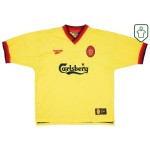 Men's Liverpool 1997/98 Away Retro Shirt McManaman #7