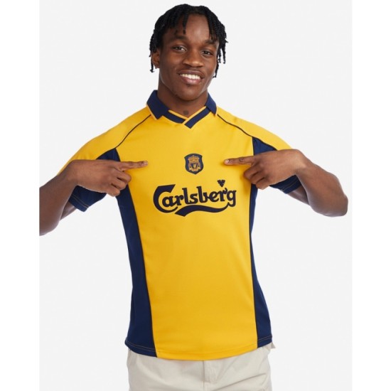 Kid's Liverpool 2000/01 Away Retro Shirt