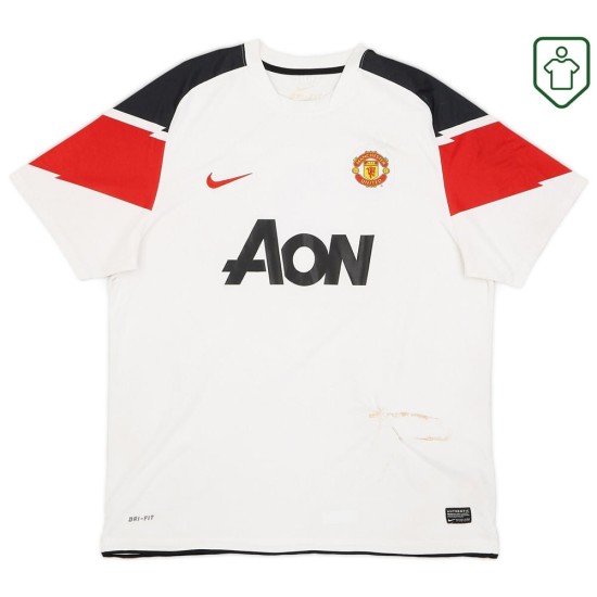 Men's Manchester United 2010/12 Away Retro Shirt Evra #3