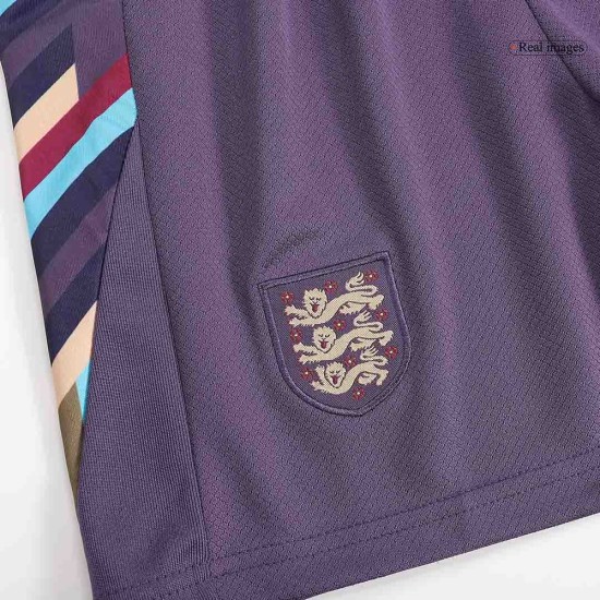 Kid's England Away Jersey+Shorts EURO 2024
