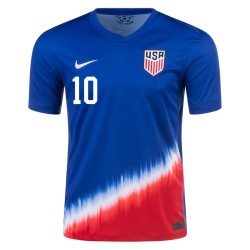 Christian Pulisic #10 USMNT Away Jersey Copa America 2024
