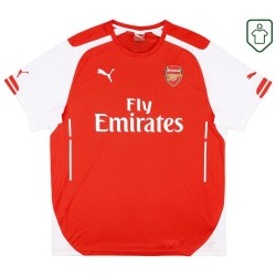Men's Arsenal 2014/15 Home Retro Shirt Arteta #8 Men's Arsenal 2014/15 Home Retro Shirt Arteta #8