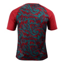 Men's Portugal 2026 Third World Cup Pre Match Shirt - Red Men's Portugal 2026 Third World Cup Pre Match Shirt - Red