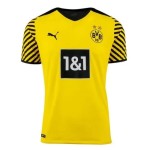 Women's HAALAND BVB Borussia Dortmund 2021/22 Home Shirt