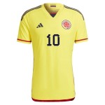 James Rodriguez #10 Colombia Home Jersey World Cup 2022