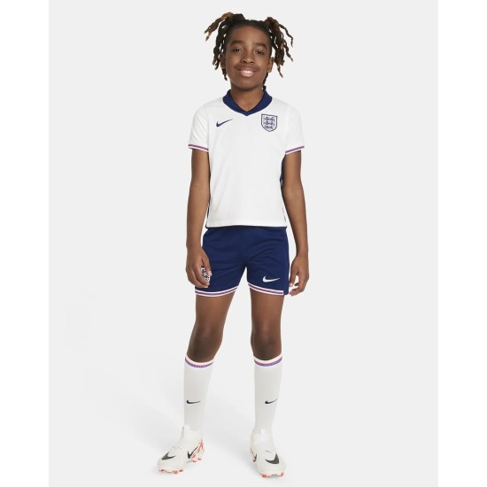 Kid's England Home Jersey+Shorts EURO 2024