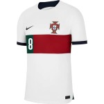 Bruno Fernandes #8 Portugal Away Jersey World Cup 2022
