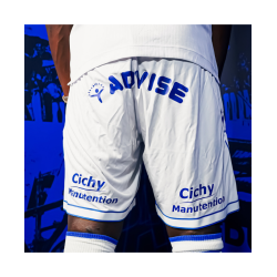 Men's AJ Auxerre 2025/26 Home Shorts