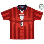 Men's England 1997/99 Away Retro Shirt Gascoigne #8