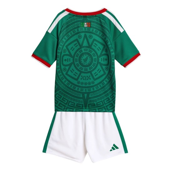 Kid's Mexico 2026 Home World Cup Kit