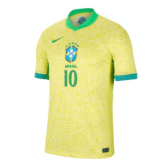 RODRYGO #10 Brazil Home Jersey Copa America 2024