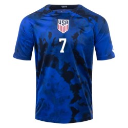 Giovanni Reyna #7 USMNT Away Jersey World Cup 2022 Giovanni Reyna #7 USMNT Away Jersey World Cup 2022