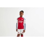 Kid's Arsenal 2024/25 Home Long Sleeve Shirt