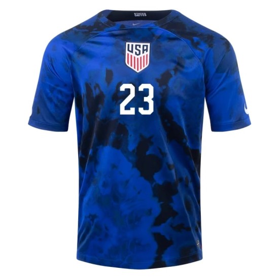 Kellyn Acosta #23 USMNT Away Jersey World Cup 2022 Kellyn Acosta #23 USMNT Away Jersey World Cup 2022