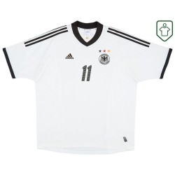 Men's Germany 2002/04 Home Retro Shirt Klose #11