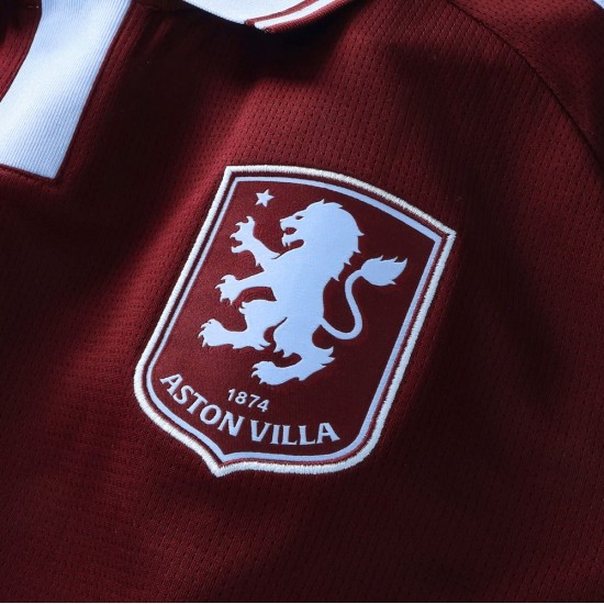 Women's Aston Villa 2026/27 Home Long Sleeve Shirt Women's Aston Villa 2026/27 Home Long Sleeve Shirt
