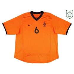 Men's Netherlands 2000/02 Home Retro Shirt Seedorf #6