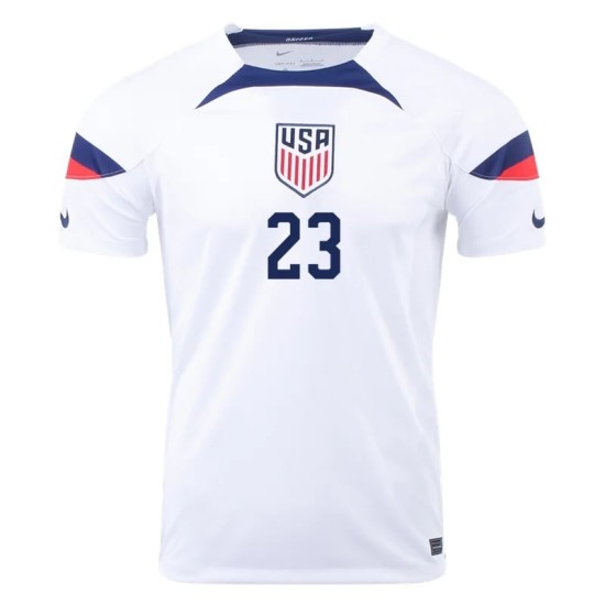 Kellyn Acosta #23 USMNT Home Jersey World Cup 2022 Kellyn Acosta #23 USMNT Home Jersey World Cup 2022