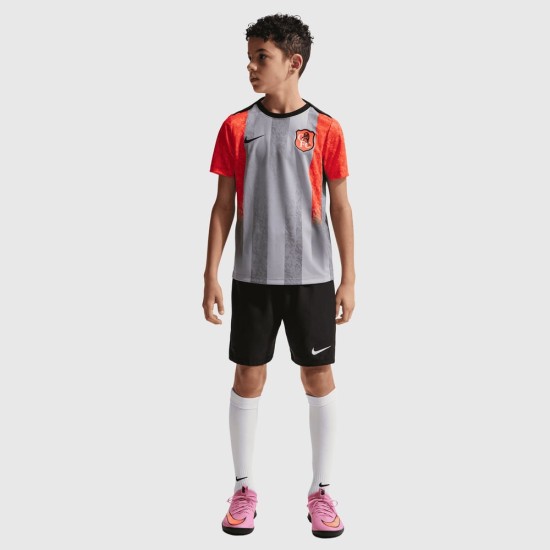 Kid's Chelsea 2025/26 Third Pre Match Shirt - Grey