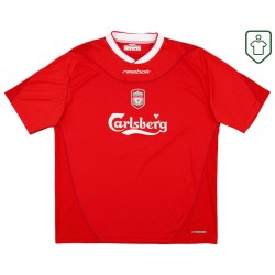 Men's Liverpool 2002/04 Home Retro Shirt Owen #10 Men's Liverpool 2002/04 Home Retro Shirt Owen #10