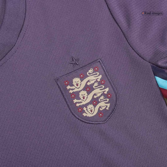 Kid's England Away Jersey+Shorts EURO 2024
