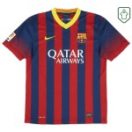 Men's FC Barcelona 2013/14 Home Retro Shirt Messi #10