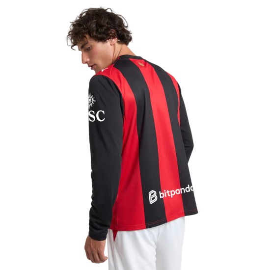 Kid's Milan 2026/27 Home Long Sleeve Shirt Kid's Milan 2026/27 Home Long Sleeve Shirt
