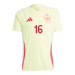 Rodrigo #16 Spain Away Jersey EURO 2024