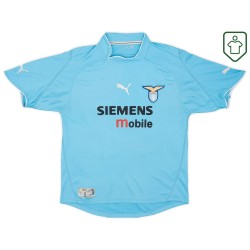 Men's Lazio 2002/03 Home Retro Shirt Stam #31